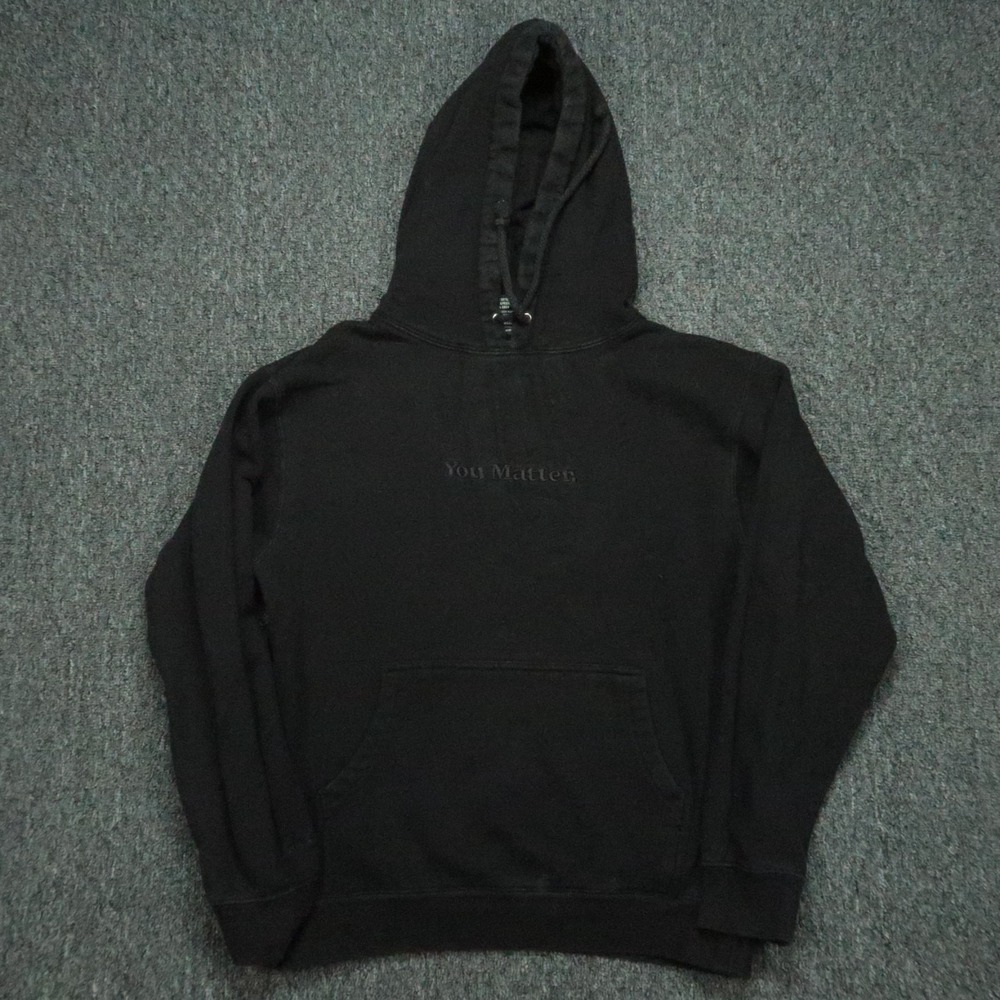 Demetrius Harmon Hoodie Mens‎ Small Black You Matter Pullover Long Sleeve Hooded